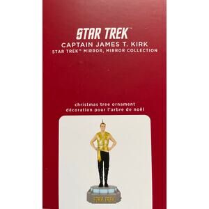 Hallmark Christmas Ornament Star Trek Mirror Mirror Captain James T. Kirk
